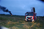 Prio 1 Brand Wegvervoer Land Bouwvoertuig Rohelsterweg Buitenpost